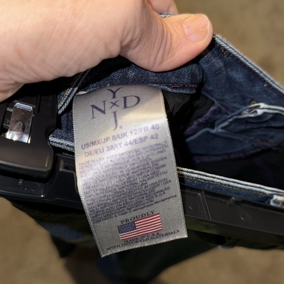 NYDJ Billie Bootcut Denim Jeans  size 8. B3 - Picture 7 of 7